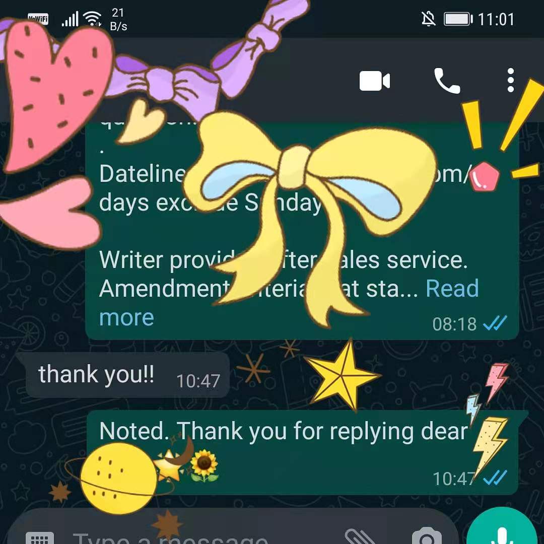 在四月二十一号二零二一年，第二位客户感激我们的服务：）On 21th April 2021, second client thanked our service ❤