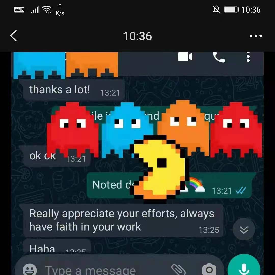 在六月二十号二零二一年，一位客户感激我们的服务：）On 20th June 2021, a client thanked our service❤